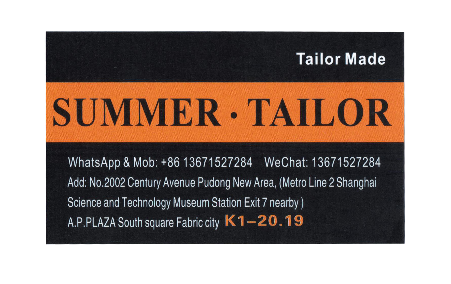 SUMMER·TAILOR